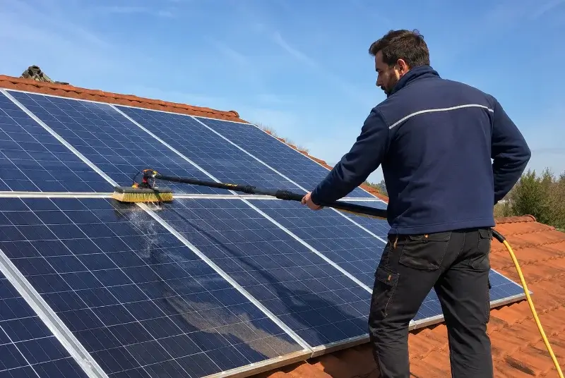 Nettoyage et entretien de panneaux solaires à Nieppe